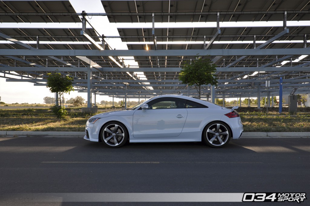 500HP Tuned Suzuka Gray Audi TTRS with RS500 Turbo Kit by 034Motorsport