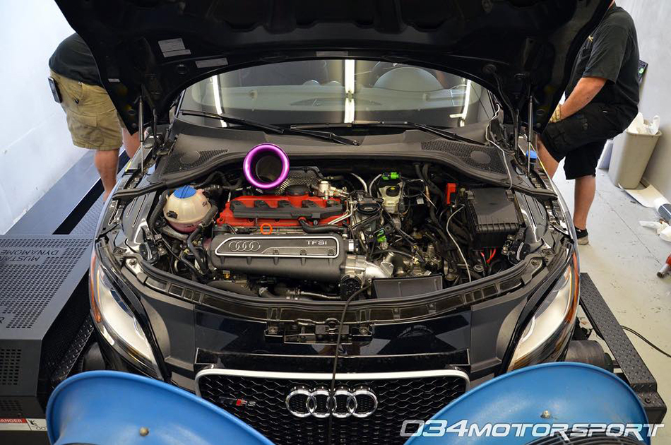 Audi TT RS Cold Air Intake Testing
