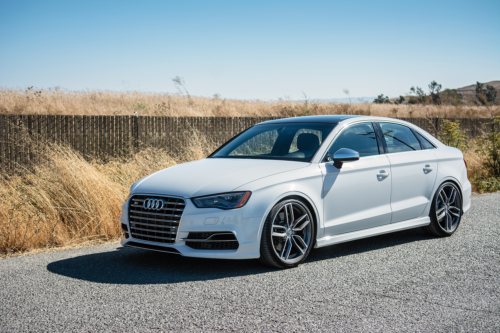 Glacier White Metallic Audi S3 Suspension Upgrades & Performance ...