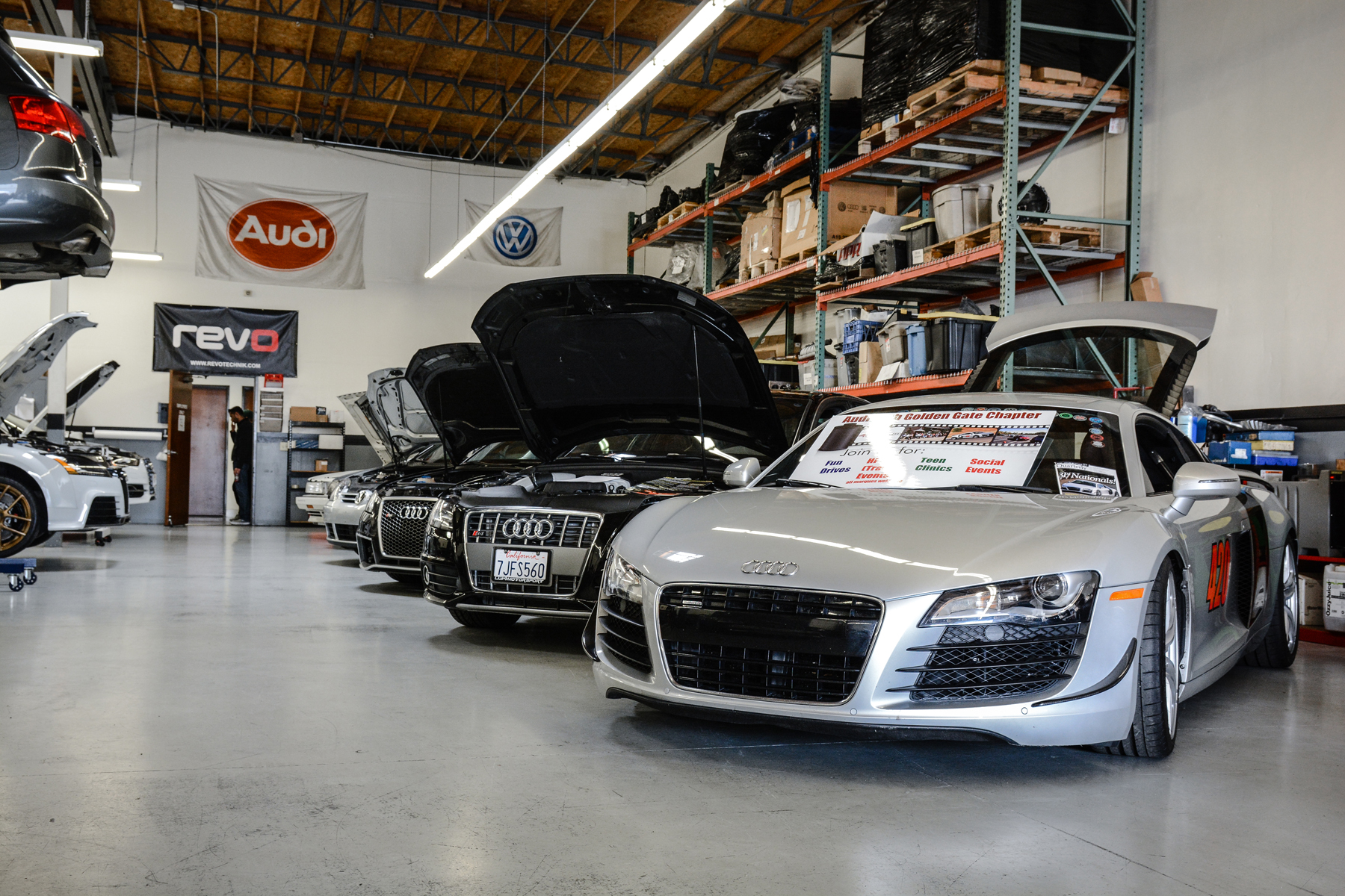 Audi R8 V8 from Audi Club Golden Gate