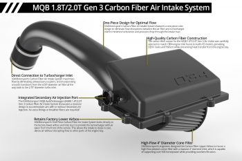 X34 MQB 1.8T/2.0T Gen 3 Carbon Fiber Cold Air Intake Giveaway