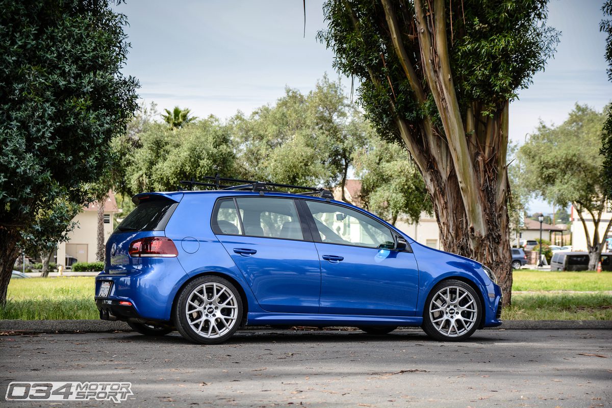 Volkswagen Golf r mk6 красный