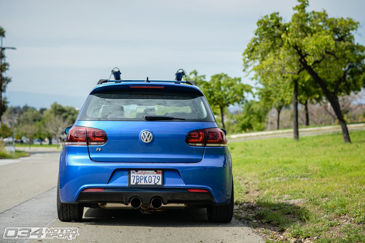 MKVI Golf R with Turbo Back Exhaust