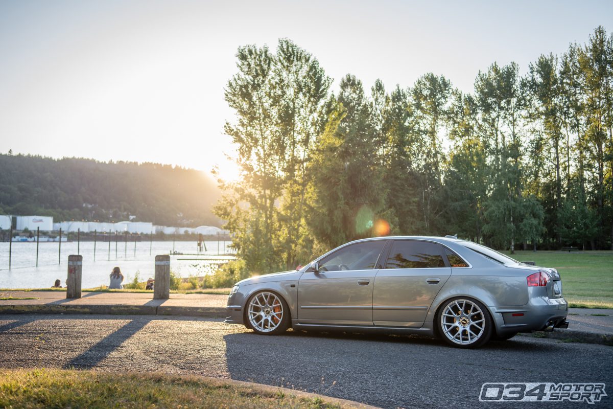 Modified Quartz Grey B7 Audi A4