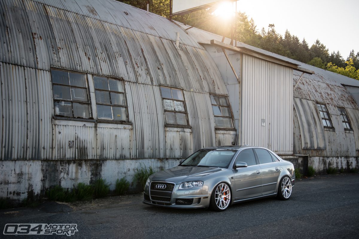 Lowered B7 Audi A4