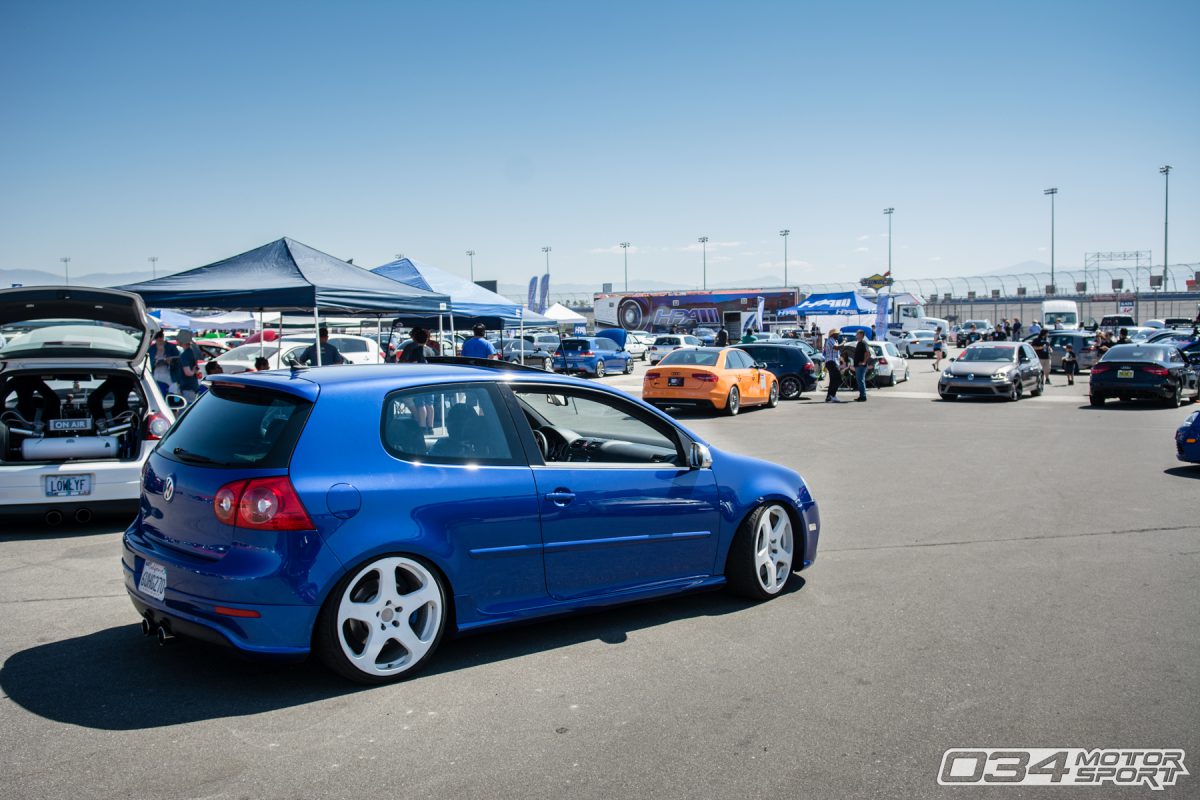 Volkswagen MkV Golf R at Auto Club Speedway of California