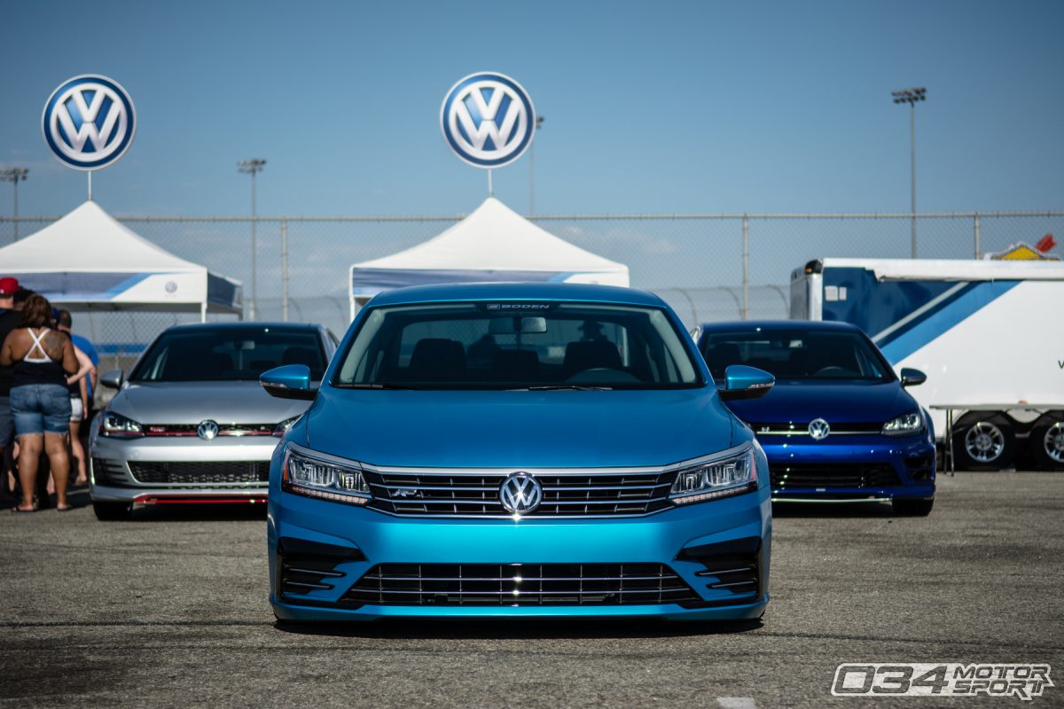 Volkswagen USA Passat on Air Suspension