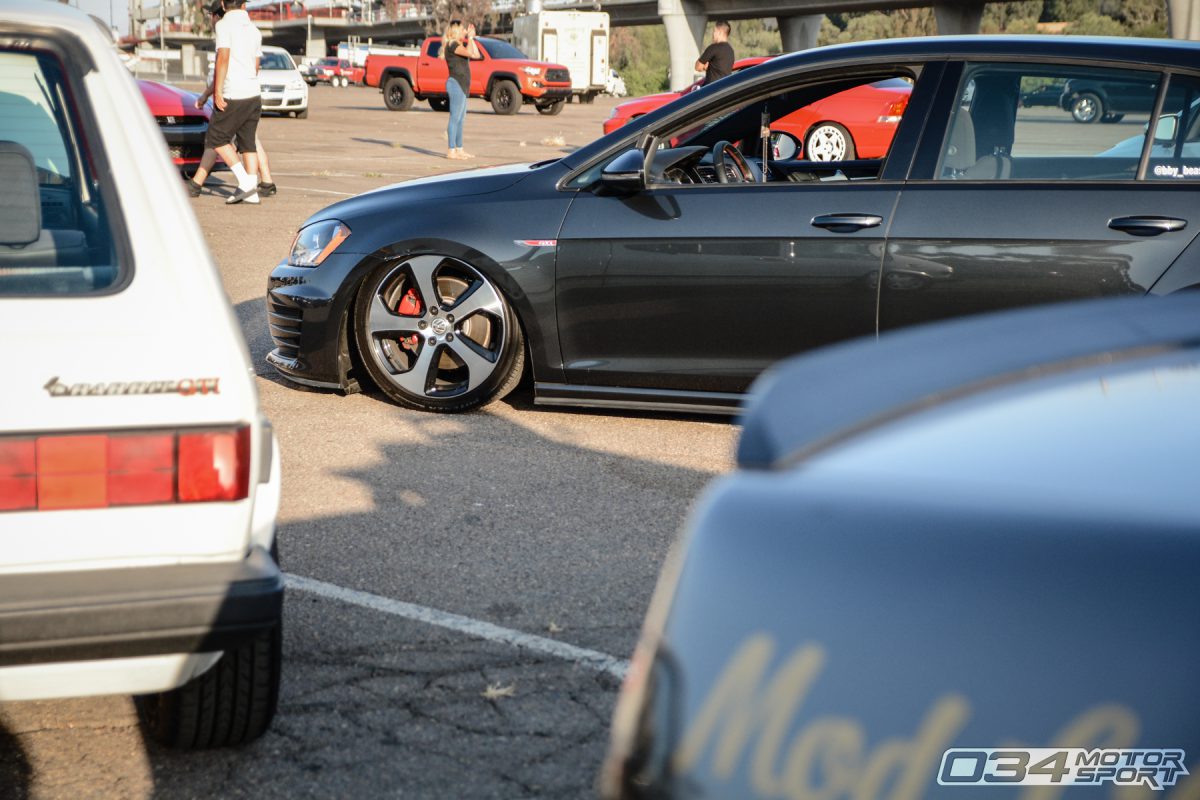 MkI and MkVII Volkswagens gather at Big SoCal Euro