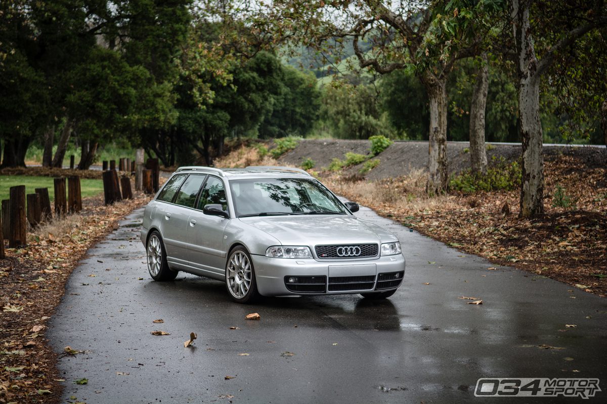 Lowered B5 Audi S4 Avant Quattro with BBS CH