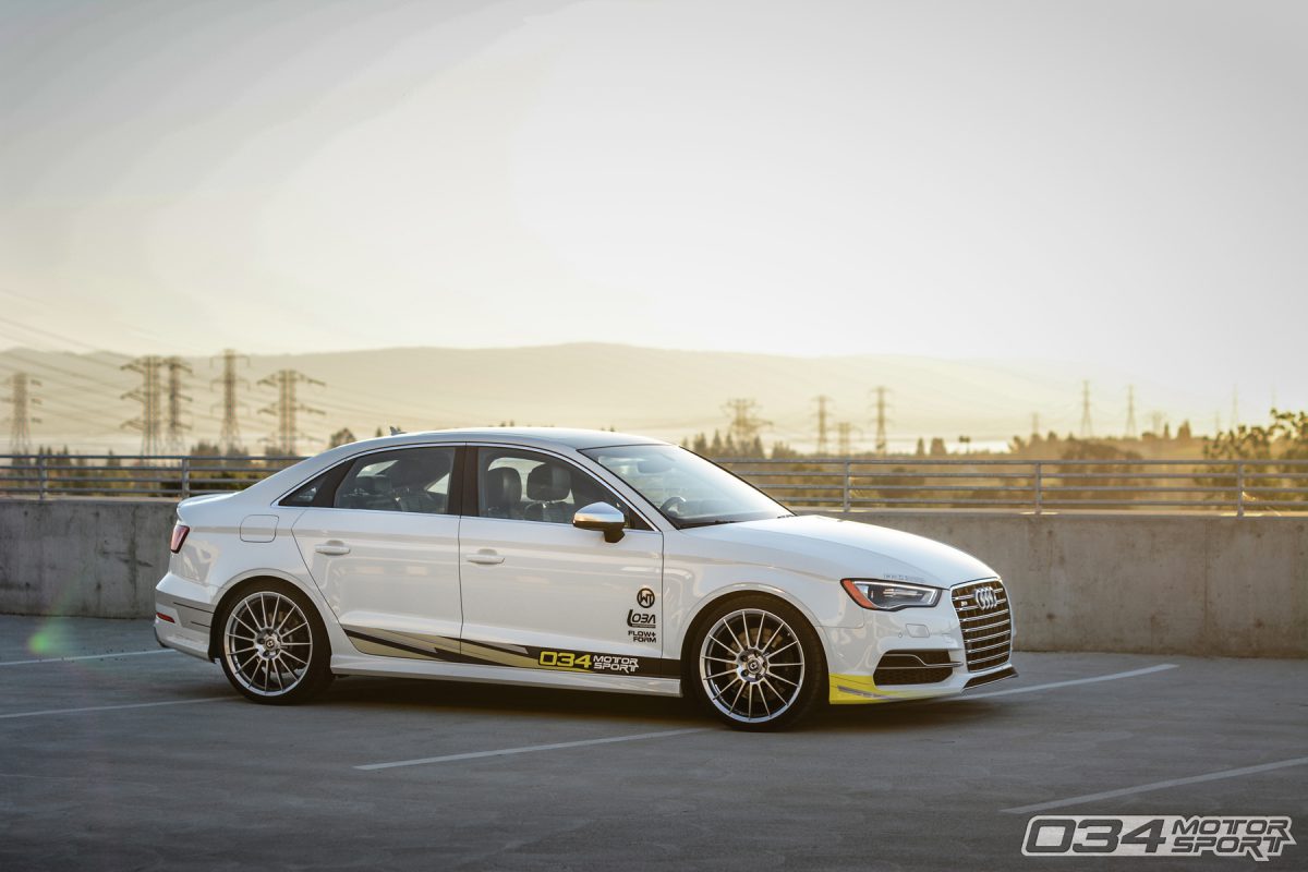 034Motorsport R460 8V Audi S3 Lowered on HRE Wheels