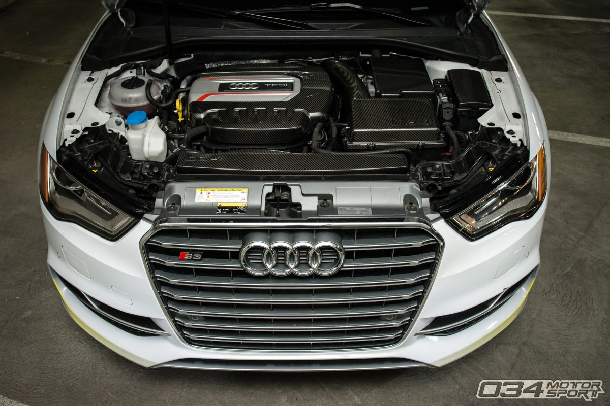 Carbon Fiber Engine Cover Group for MQB Chassis Audi and Volkswagen