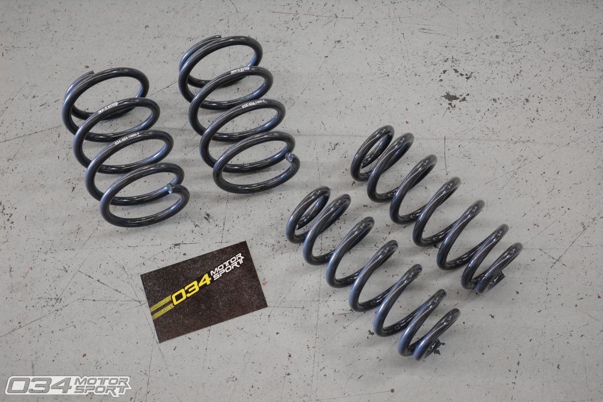 Dynamic+ Lowering Springs Suspension for 8V Audi A3 and S3