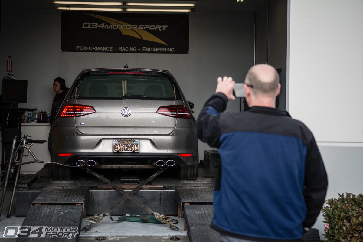 Tuned Mk7 VW Golf R Dyno