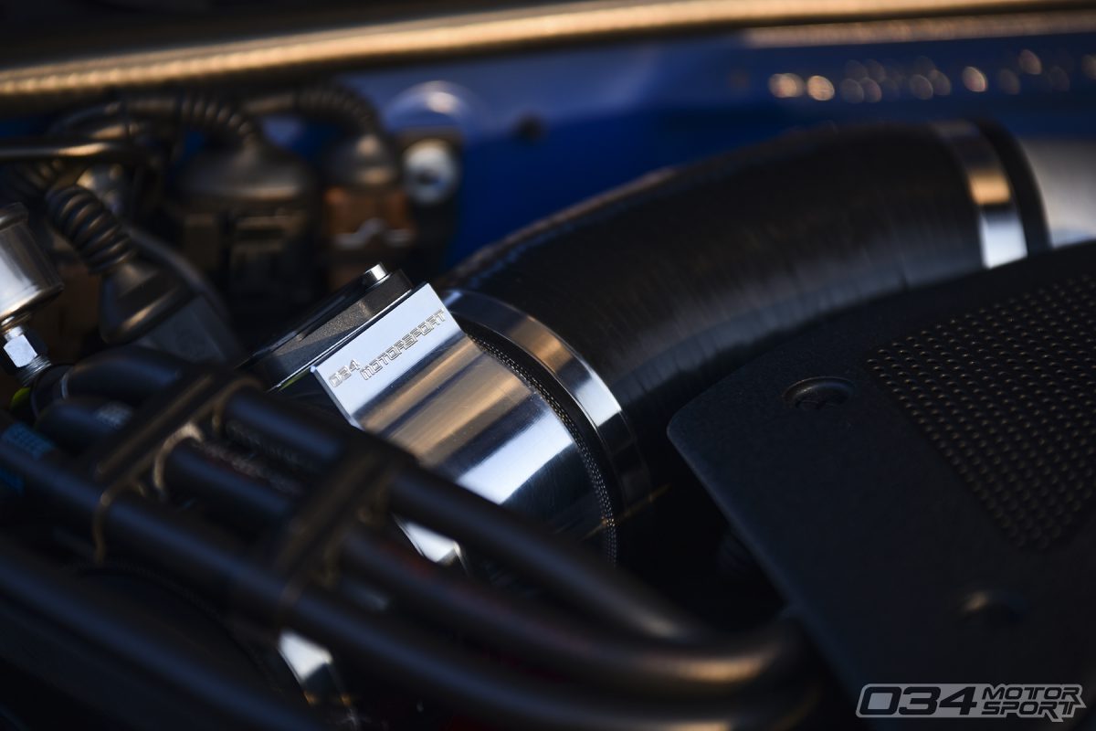 Billet Aluminum MAF Housing on Audi 2.7T Engine