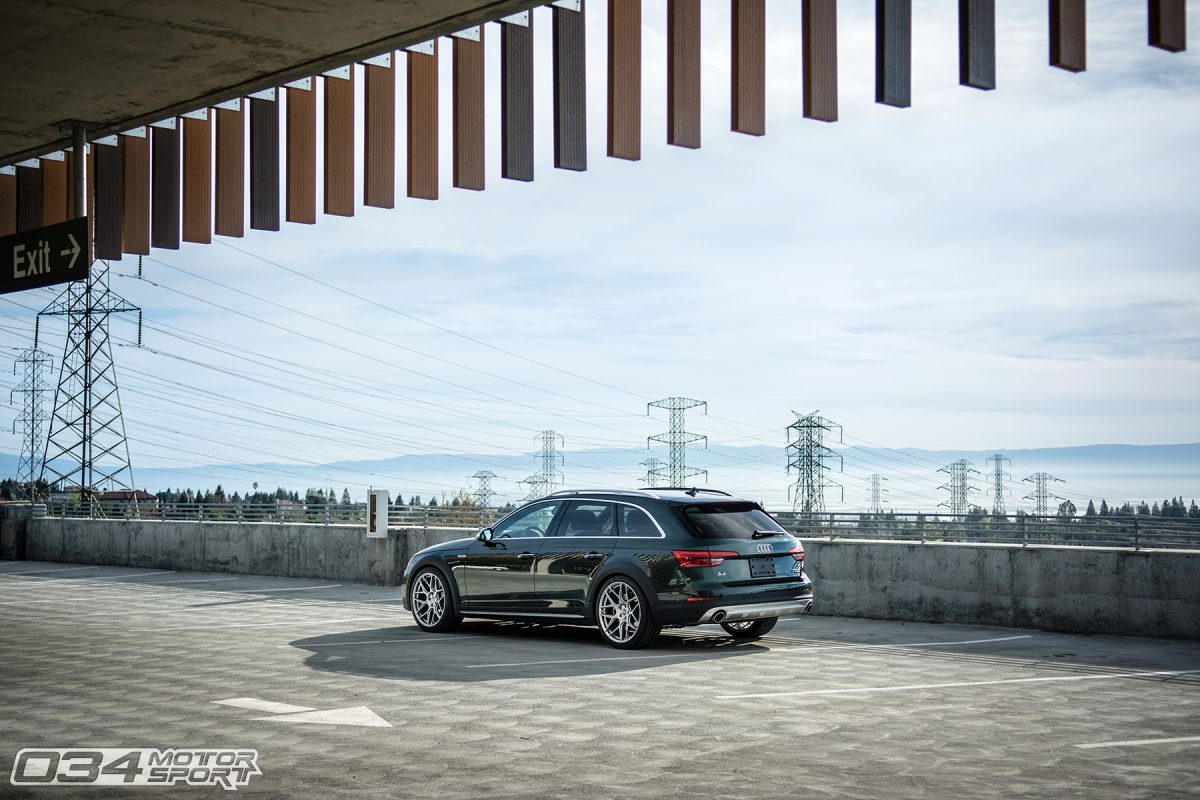 B9 Audi Allroad lowered on HRE Flowform FF01 Wheels