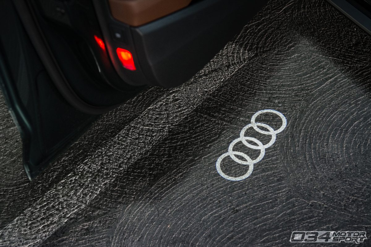 Audi LED Door Lights on B9 Allroad