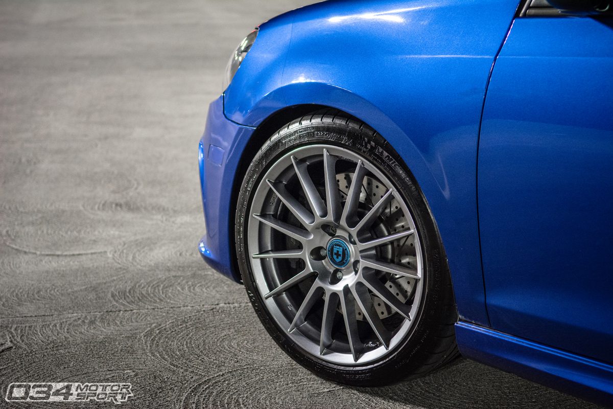 HRE FlowForm FF15 Wheels on Lowered MkVI Volkswagen Golf R