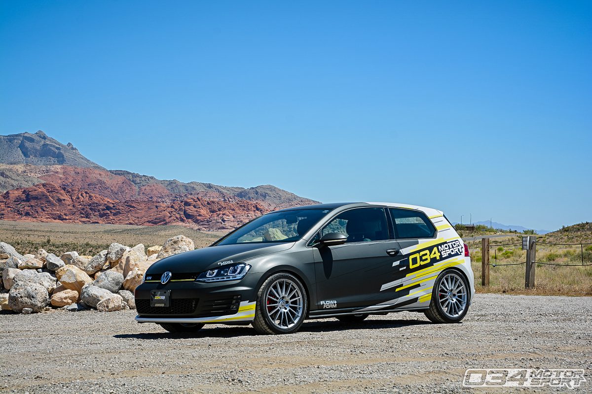 034Motorsport Project Mk7 Volkswagen GTI on HRE FF15 Wheels