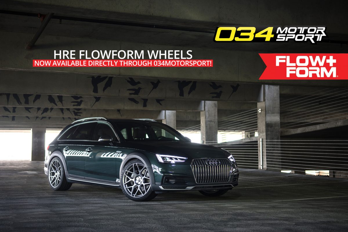 B9 Audi Allroad lowered on HRE FlowForm FF01 Wheels