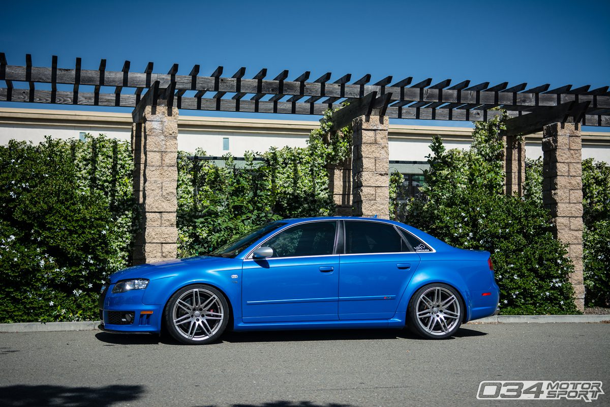 Arturo's Scintillating Sprint Blue B7 Audi RS4 | 034Motorsport Blog