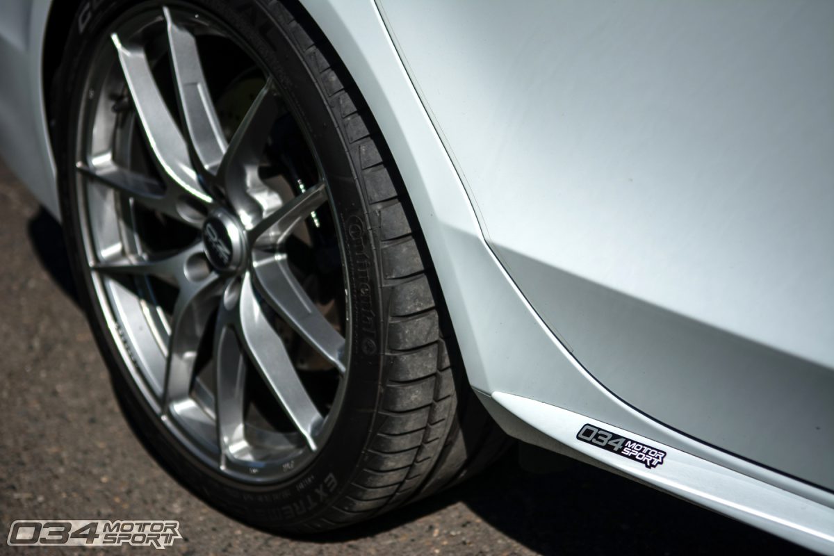 Glacier White B8.5 Audi S4 on OZ Racing Leggera HLT Wheels