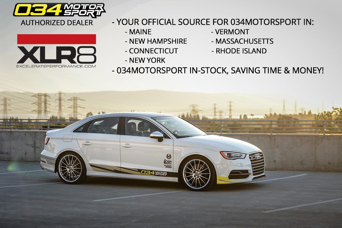 Excelerate Performance Now an Official Distributor for 034Motorsport