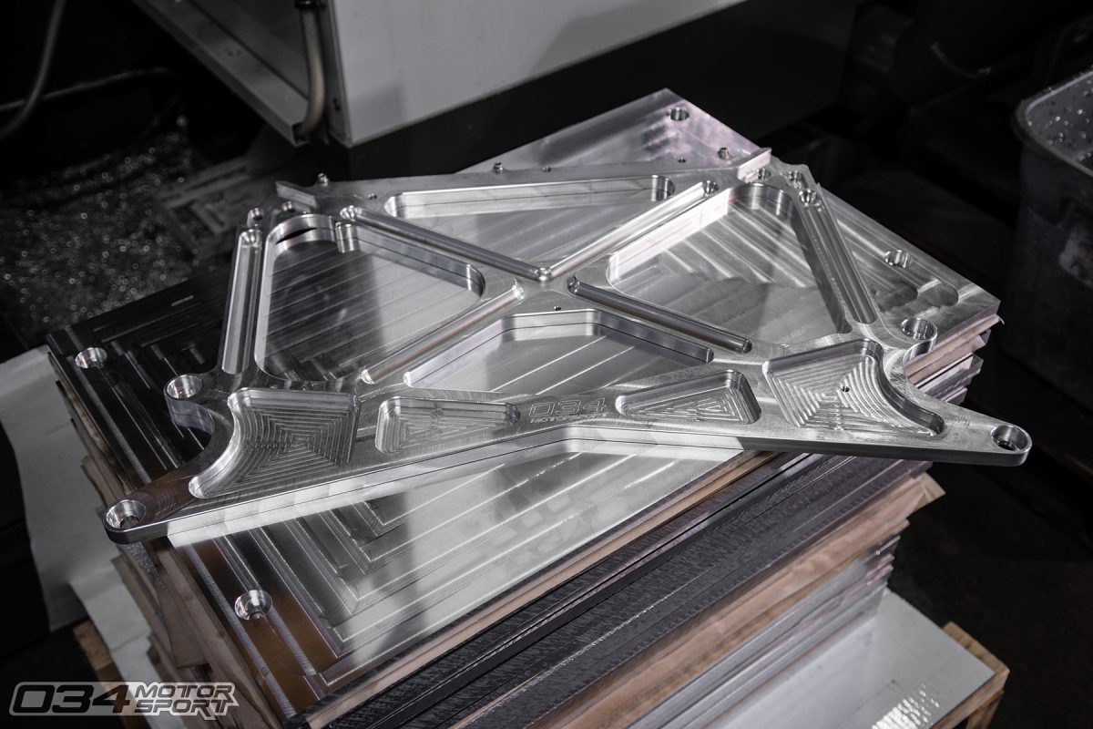 Billet Aluminum Chassis X-Brace for B8/B8.5 Audi Models