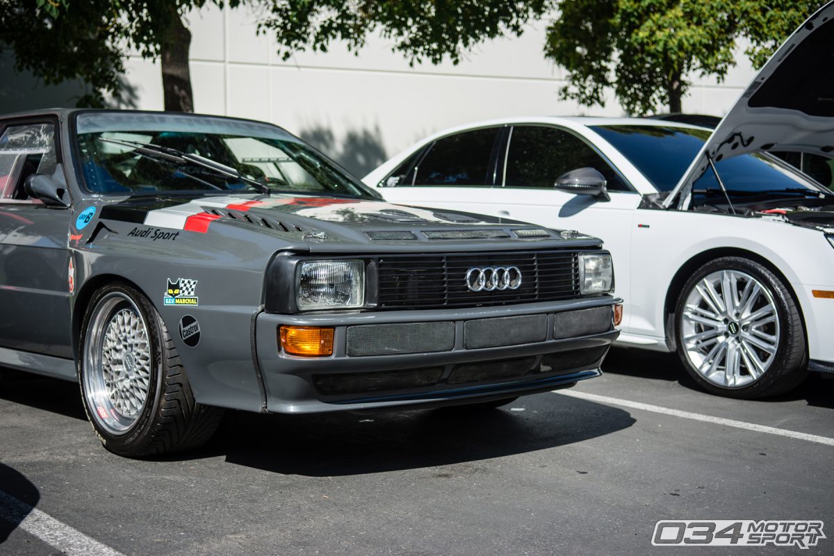 Audi Sport Quattro Conversion and B9 Audi S4 at 034Motorsport SummerFest