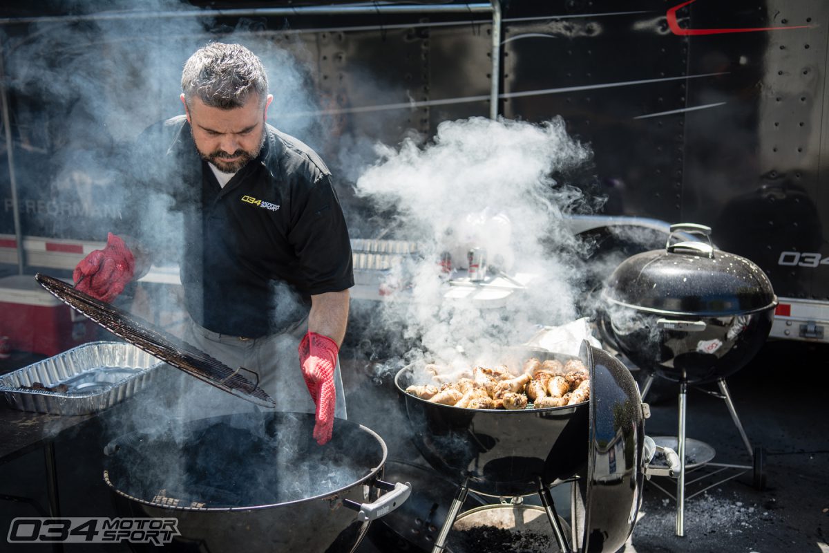 Javad Shadzi, President and Founder of 034Motorsport, Barbecues