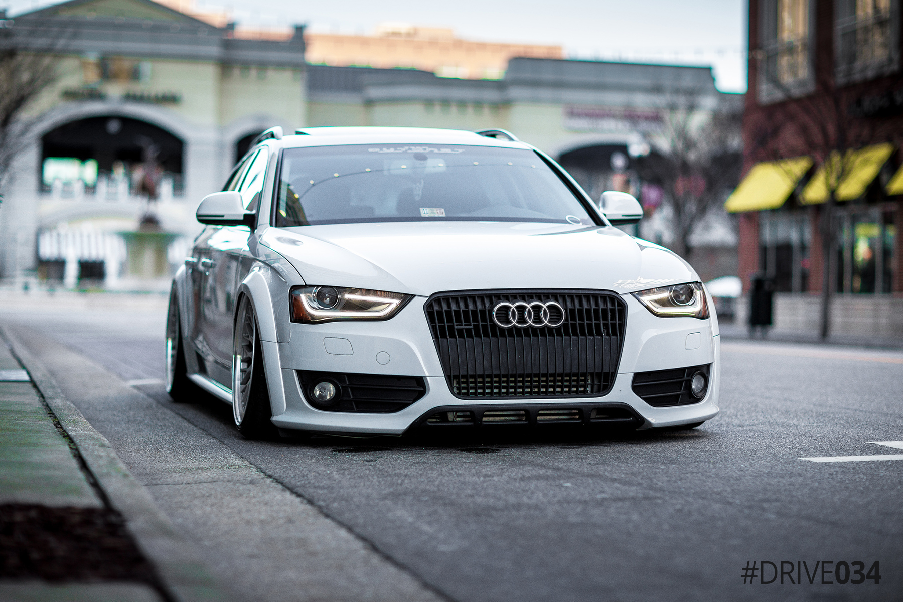 Bagged B8.5 Audi Allroad with Drivetrain Upgrades