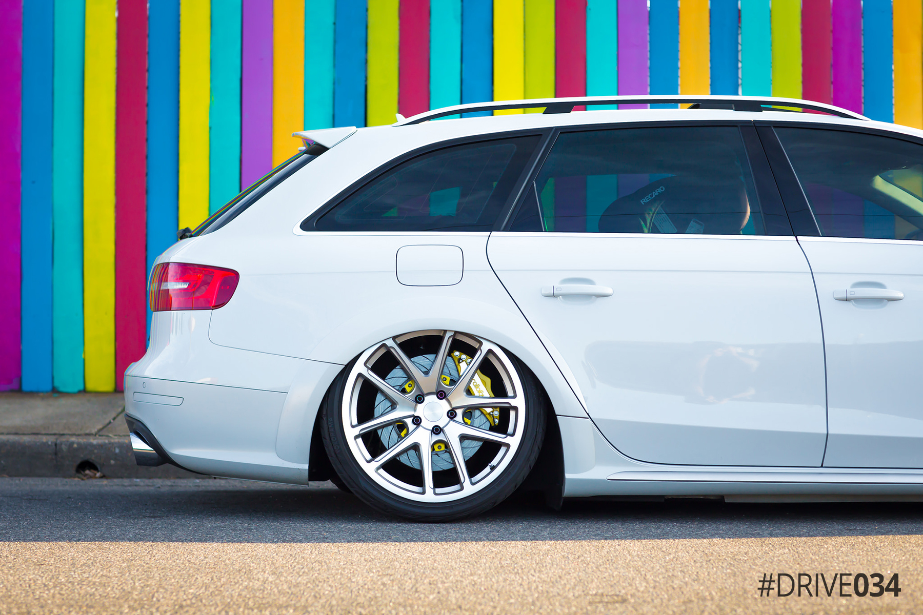 Modded B8.5 Audi Allroad with Rotiform Wheels