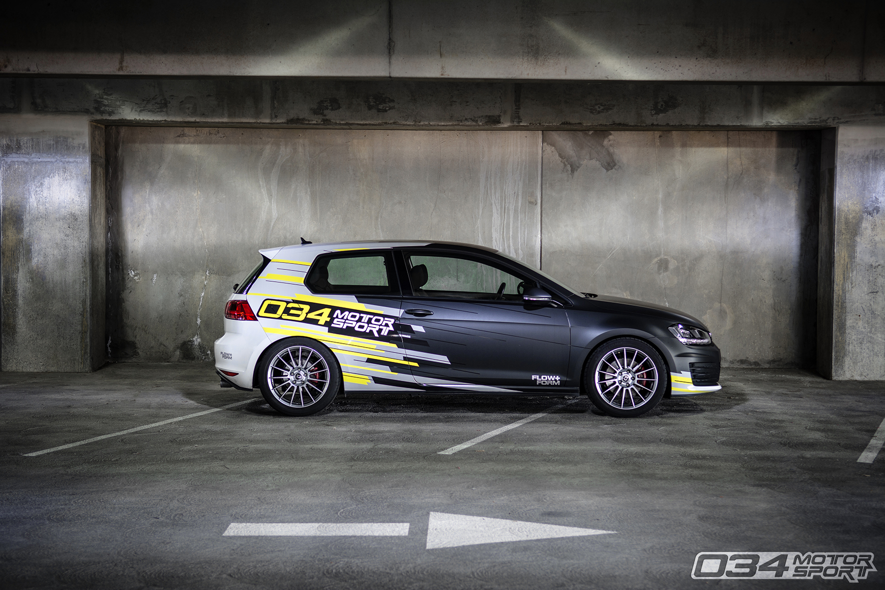 Mk7 Volkswagen GTI Lowered on Dynamic+ Lowering Springs