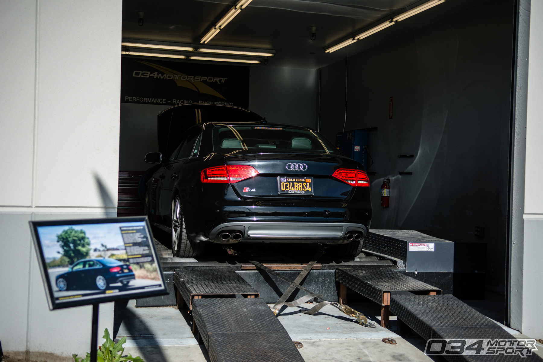 B8 Audi S4 Development Vehicle on Dyno at 034Motorsport WinterFest 2018 Open House