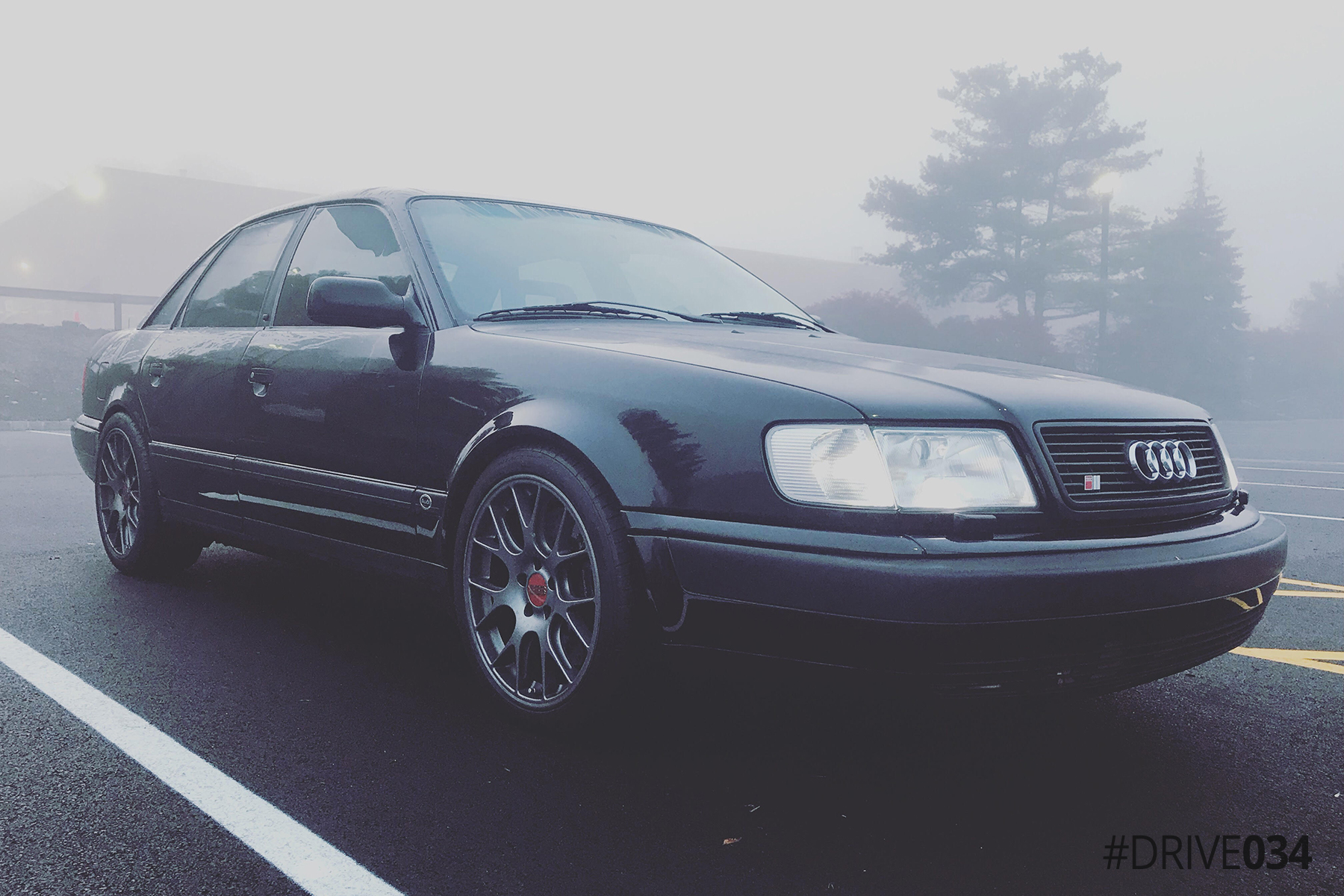 Modded C4 Audi S4 on BBS Wheels