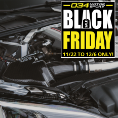 034Motorsport Black Friday Sales Available Now Through December 6th!