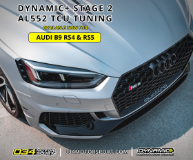 The 034Motorsport Dynamic+ Stage 2 Tuning for AL552 ZF8 Transmission in the B9 RS4/RS5 is Now Available!