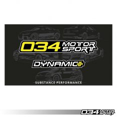 Dynamic+ Wall Banner, 1.7' x 3' Now Available from 034Motorsport!