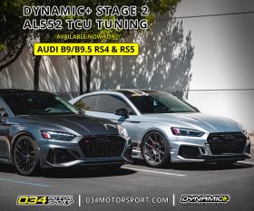 The 034Motorsport Stage 2 Dynamic+ TCU Tuning for Audi B9.5 RS4/RS5 is Now Available!