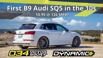 034Motorsport B9 SQ5 First To 10 Second ¼ Mile!
